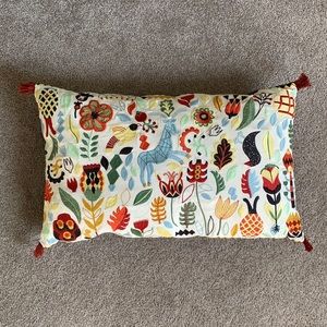 Embroidered Pillow